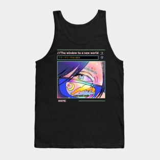 Anime the window to a new world Tank Top